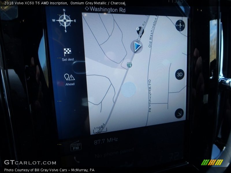 Navigation of 2018 XC60 T6 AWD Inscription