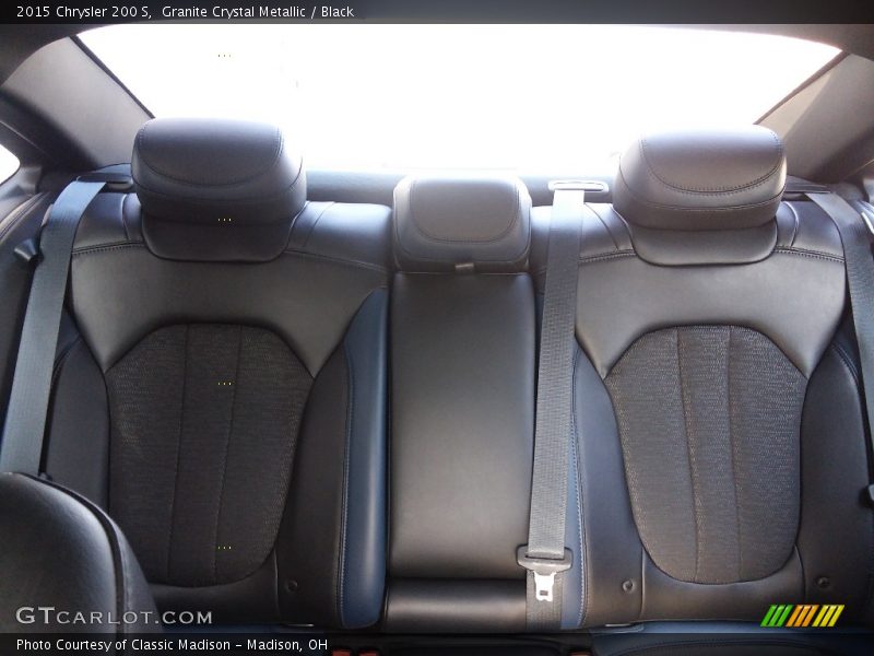 Granite Crystal Metallic / Black 2015 Chrysler 200 S