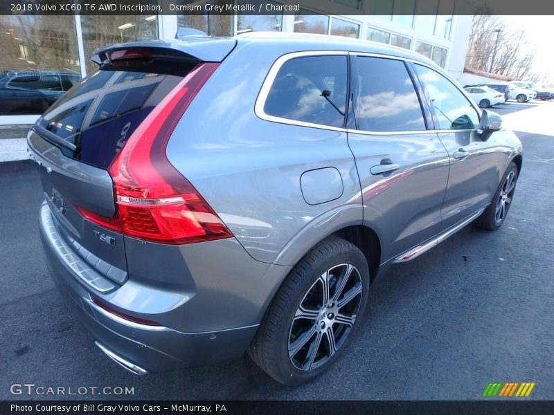 Osmium Grey Metallic / Charcoal 2018 Volvo XC60 T6 AWD Inscription