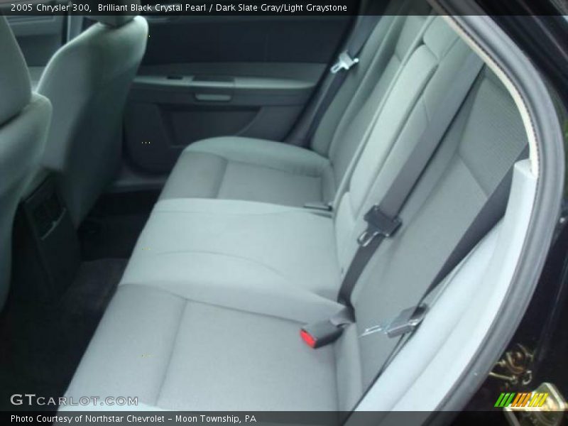 Brilliant Black Crystal Pearl / Dark Slate Gray/Light Graystone 2005 Chrysler 300