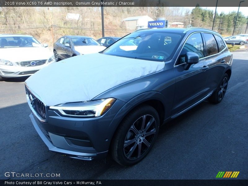 Osmium Grey Metallic / Charcoal 2018 Volvo XC60 T6 AWD Inscription