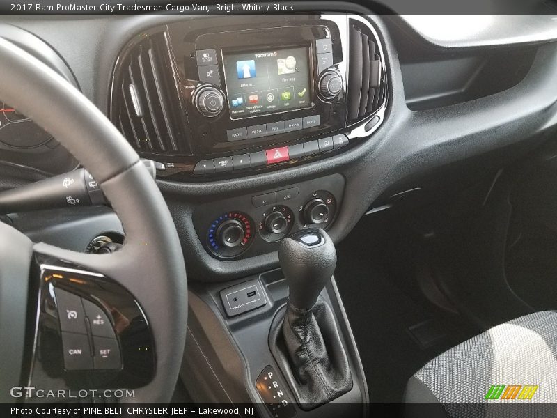 Bright White / Black 2017 Ram ProMaster City Tradesman Cargo Van