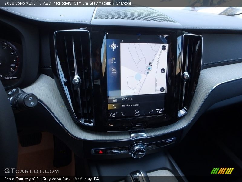 Controls of 2018 XC60 T6 AWD Inscription