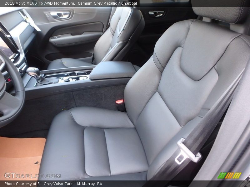 Osmium Grey Metallic / Charcoal 2018 Volvo XC60 T6 AWD Momentum