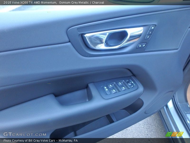 Osmium Grey Metallic / Charcoal 2018 Volvo XC60 T6 AWD Momentum