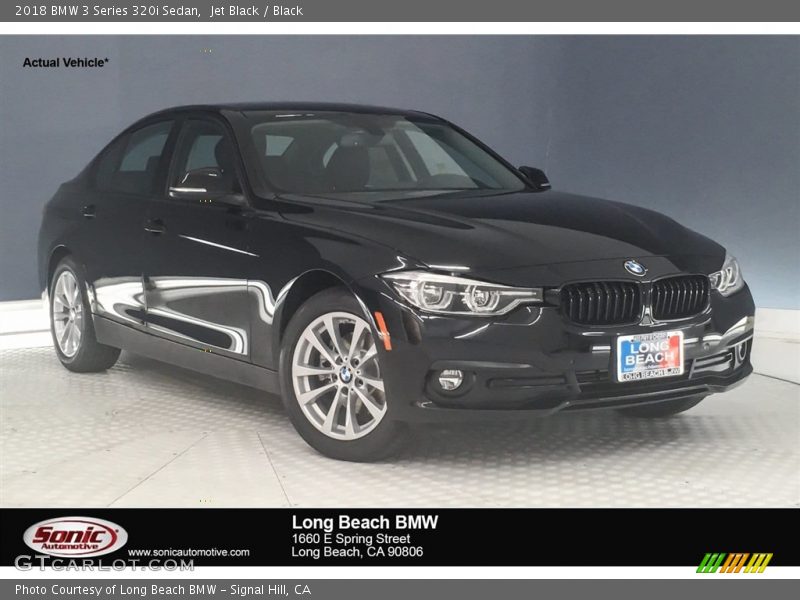 Jet Black / Black 2018 BMW 3 Series 320i Sedan