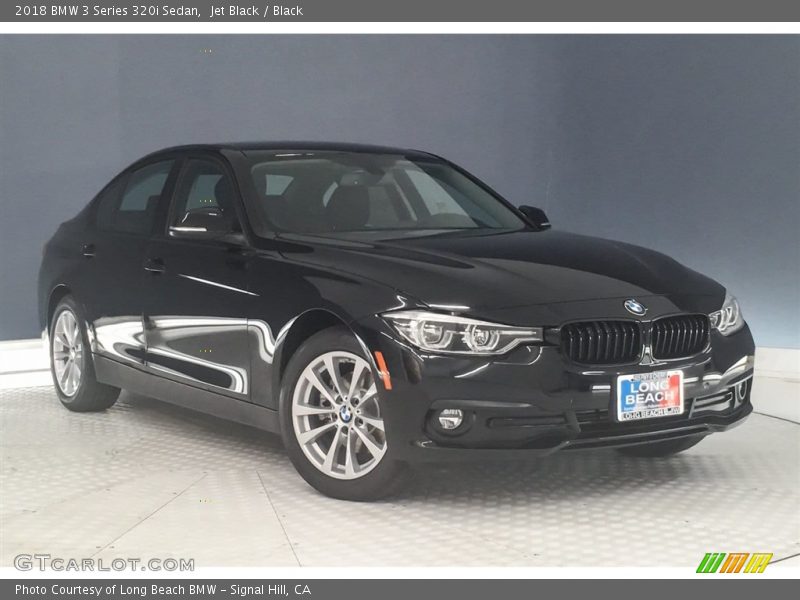Jet Black / Black 2018 BMW 3 Series 320i Sedan