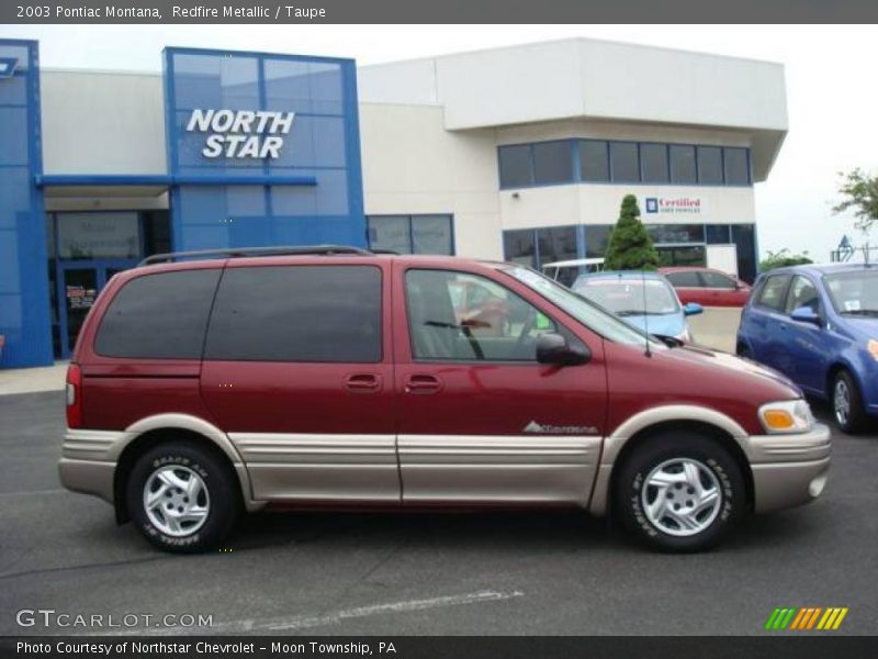 Redfire Metallic / Taupe 2003 Pontiac Montana
