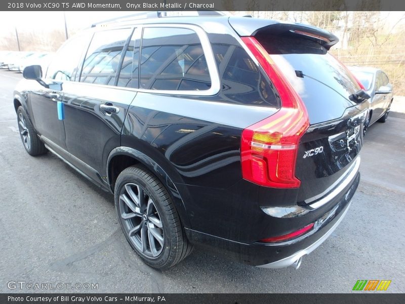 Onyx Black Metallic / Charcoal 2018 Volvo XC90 T5 AWD Momentum