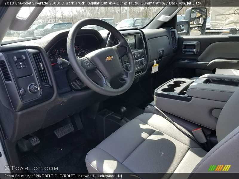 Summit White / Dark Ash/Jet Black 2018 Chevrolet Silverado 3500HD Work Truck Regular Cab 4x4 Dump Truck