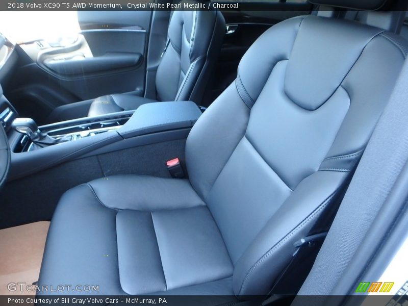 Front Seat of 2018 XC90 T5 AWD Momentum