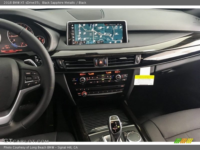 Black Sapphire Metallic / Black 2018 BMW X5 sDrive35i