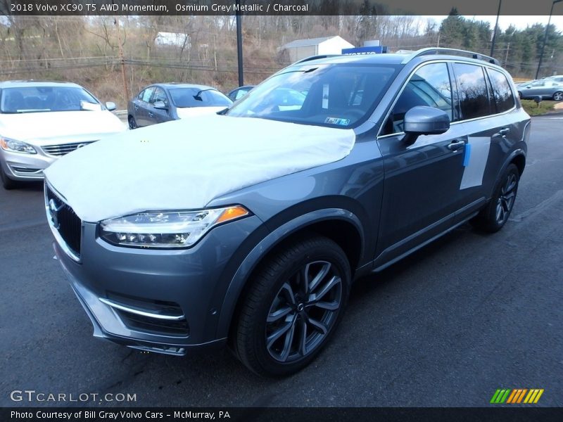 Osmium Grey Metallic / Charcoal 2018 Volvo XC90 T5 AWD Momentum