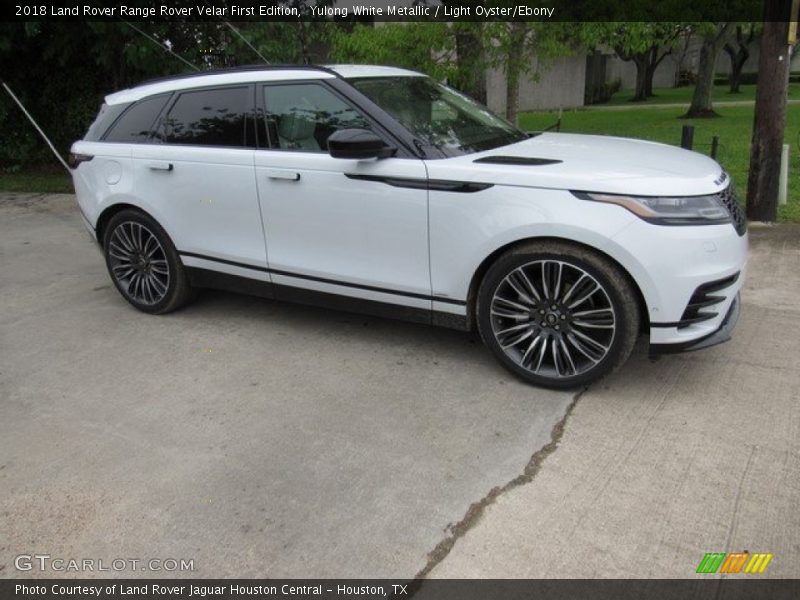 Yulong White Metallic / Light Oyster/Ebony 2018 Land Rover Range Rover Velar First Edition