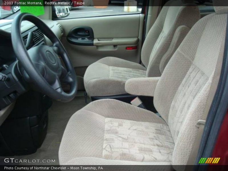 Redfire Metallic / Taupe 2003 Pontiac Montana