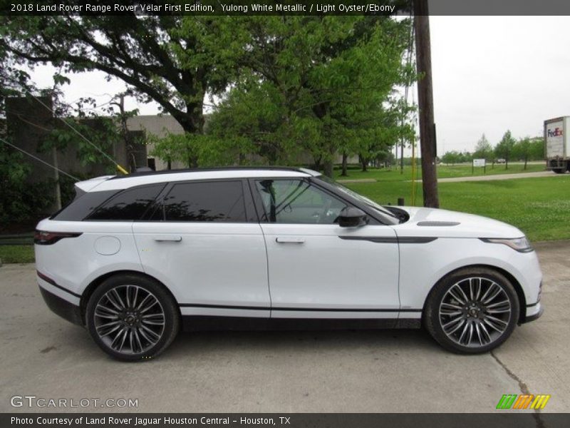 Yulong White Metallic / Light Oyster/Ebony 2018 Land Rover Range Rover Velar First Edition