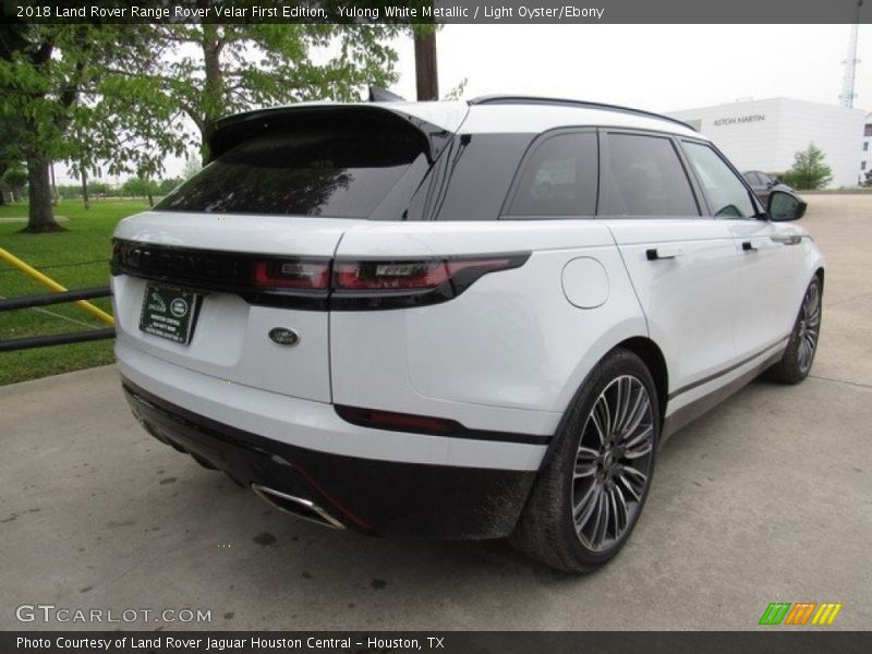 Yulong White Metallic / Light Oyster/Ebony 2018 Land Rover Range Rover Velar First Edition