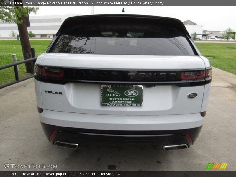 Yulong White Metallic / Light Oyster/Ebony 2018 Land Rover Range Rover Velar First Edition