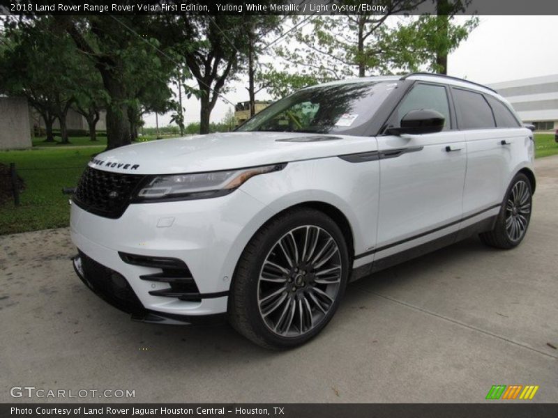 Yulong White Metallic / Light Oyster/Ebony 2018 Land Rover Range Rover Velar First Edition