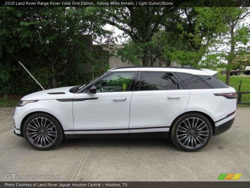 Yulong White Metallic / Light Oyster/Ebony 2018 Land Rover Range Rover Velar First Edition
