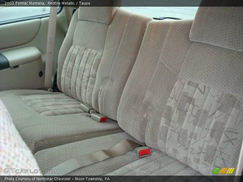 Redfire Metallic / Taupe 2003 Pontiac Montana
