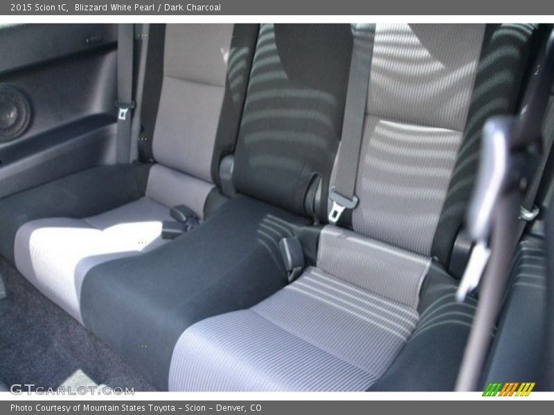 Blizzard White Pearl / Dark Charcoal 2015 Scion tC