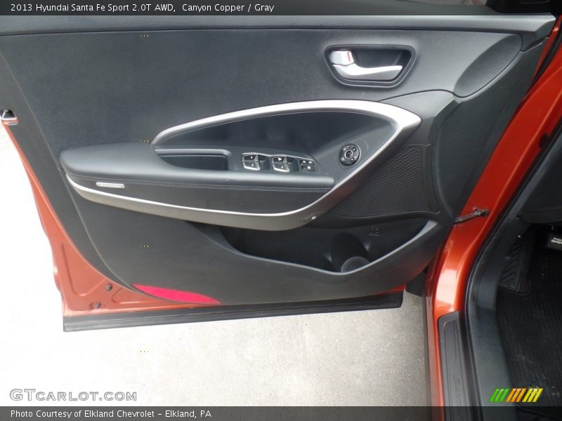 Canyon Copper / Gray 2013 Hyundai Santa Fe Sport 2.0T AWD