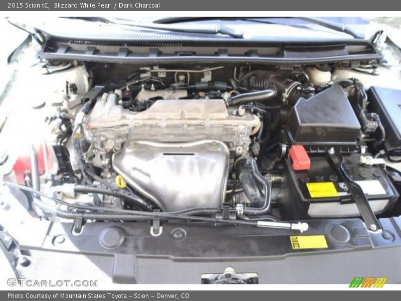 Blizzard White Pearl / Dark Charcoal 2015 Scion tC
