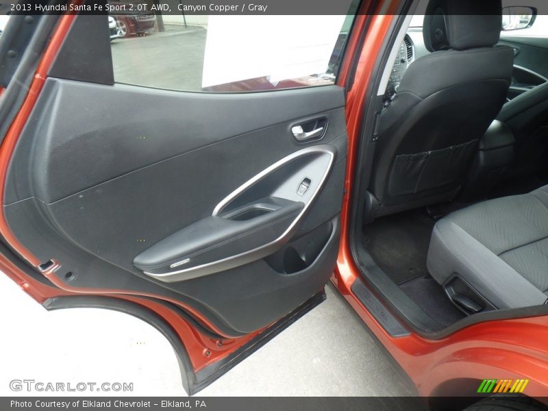 Canyon Copper / Gray 2013 Hyundai Santa Fe Sport 2.0T AWD