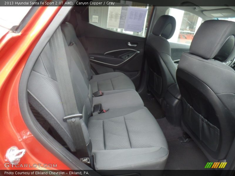 Canyon Copper / Gray 2013 Hyundai Santa Fe Sport 2.0T AWD