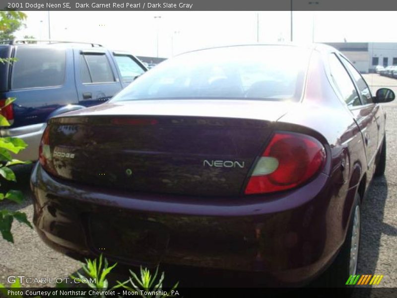 Dark Garnet Red Pearl / Dark Slate Gray 2001 Dodge Neon SE
