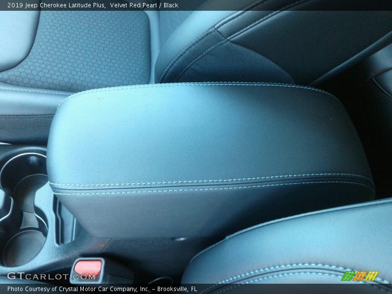 Velvet Red Pearl / Black 2019 Jeep Cherokee Latitude Plus