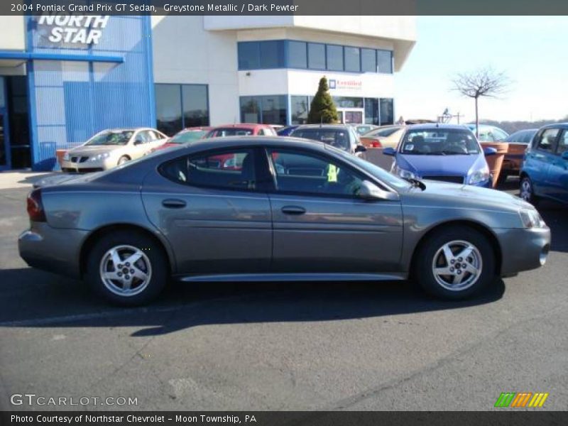 Greystone Metallic / Dark Pewter 2004 Pontiac Grand Prix GT Sedan