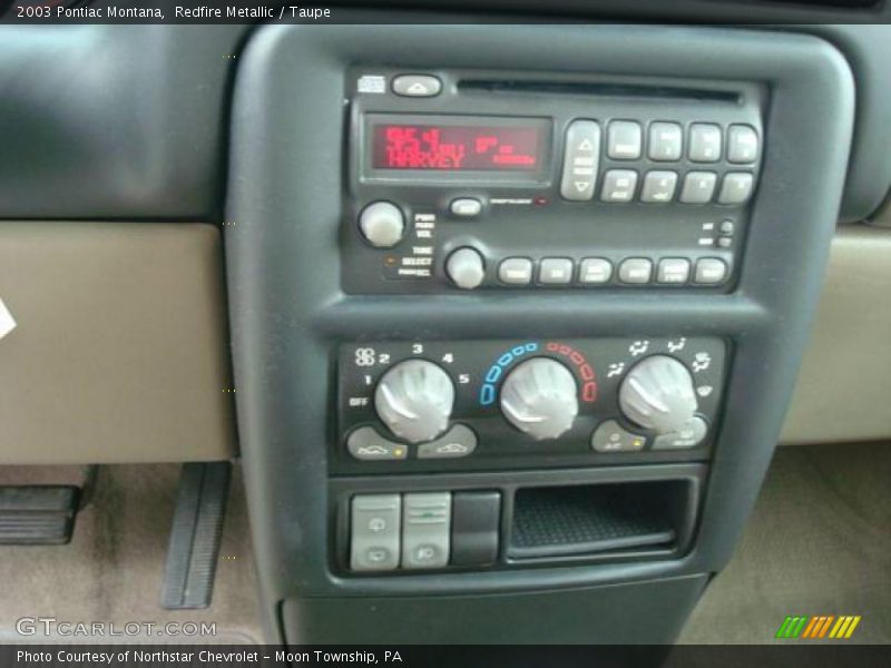 Redfire Metallic / Taupe 2003 Pontiac Montana