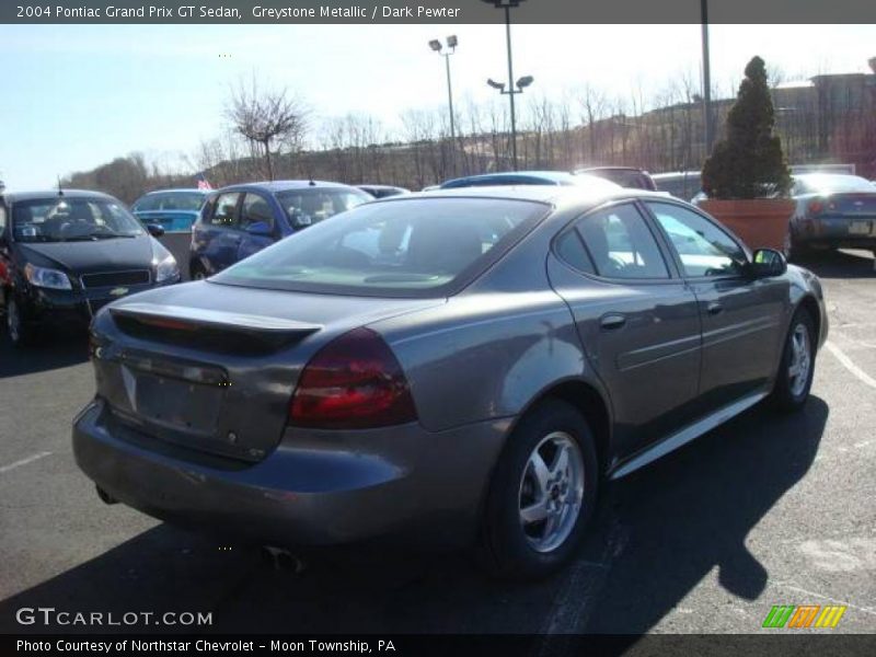Greystone Metallic / Dark Pewter 2004 Pontiac Grand Prix GT Sedan