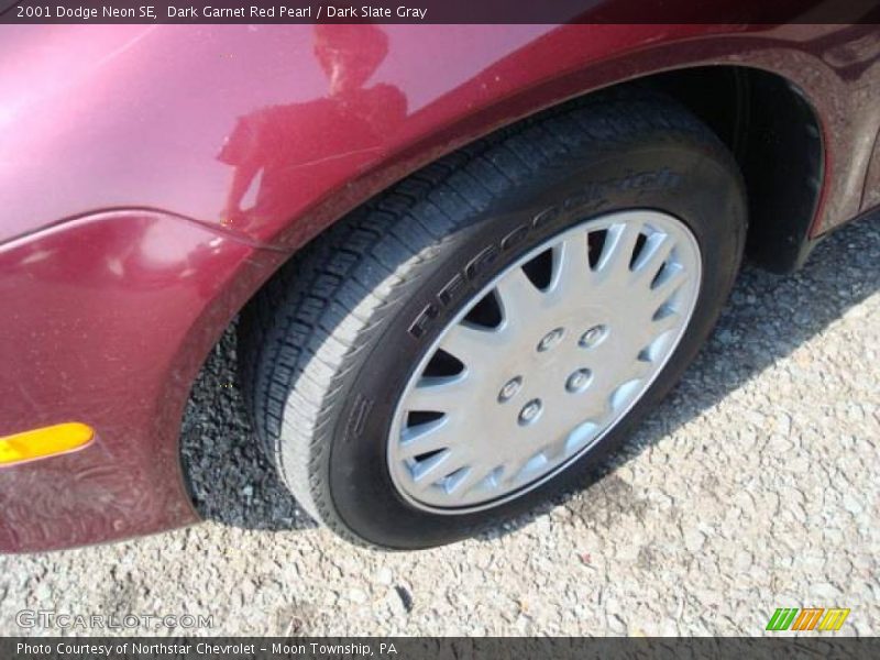 Dark Garnet Red Pearl / Dark Slate Gray 2001 Dodge Neon SE