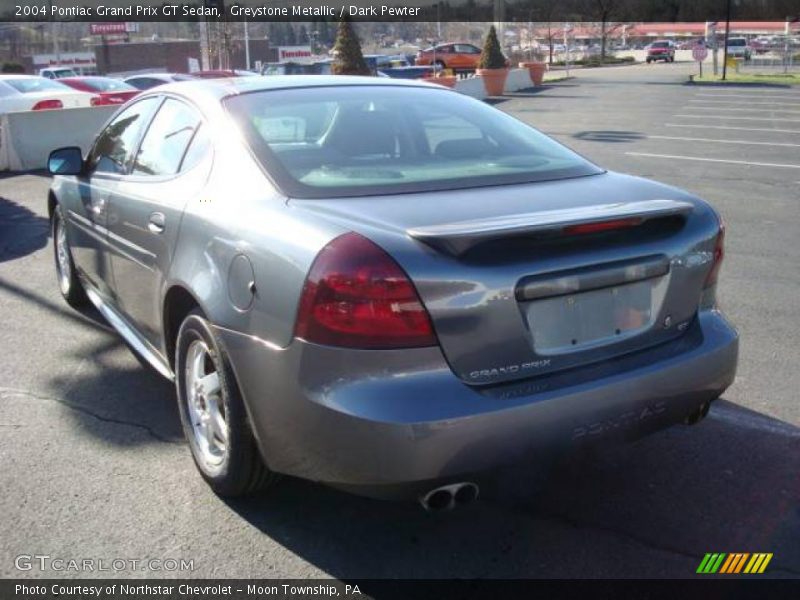 Greystone Metallic / Dark Pewter 2004 Pontiac Grand Prix GT Sedan