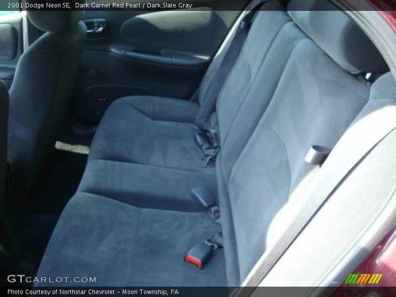 Dark Garnet Red Pearl / Dark Slate Gray 2001 Dodge Neon SE