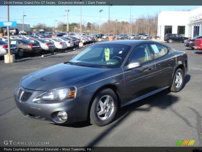 Greystone Metallic / Dark Pewter 2004 Pontiac Grand Prix GT Sedan