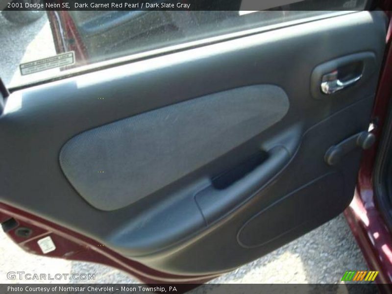 Dark Garnet Red Pearl / Dark Slate Gray 2001 Dodge Neon SE