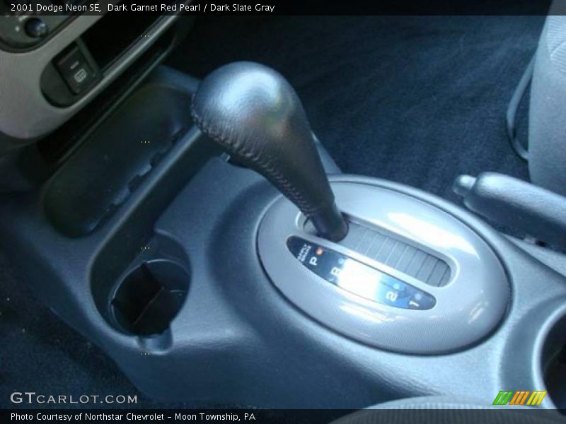 Dark Garnet Red Pearl / Dark Slate Gray 2001 Dodge Neon SE