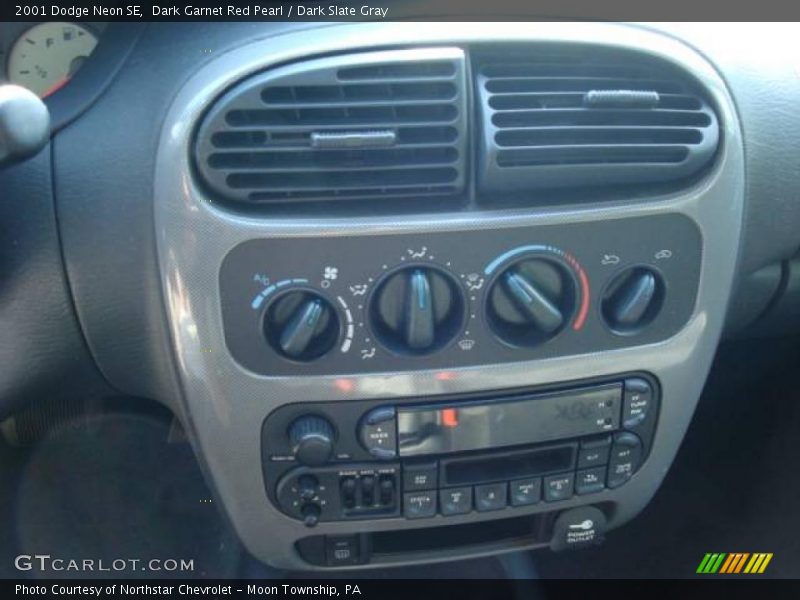 Dark Garnet Red Pearl / Dark Slate Gray 2001 Dodge Neon SE
