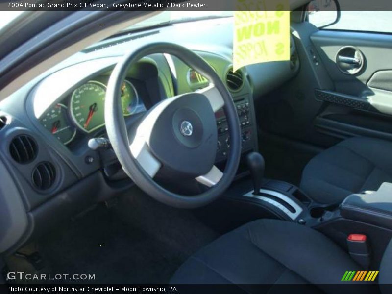 Greystone Metallic / Dark Pewter 2004 Pontiac Grand Prix GT Sedan