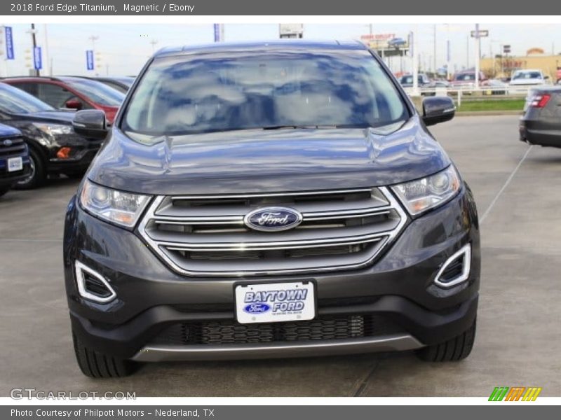 Magnetic / Ebony 2018 Ford Edge Titanium