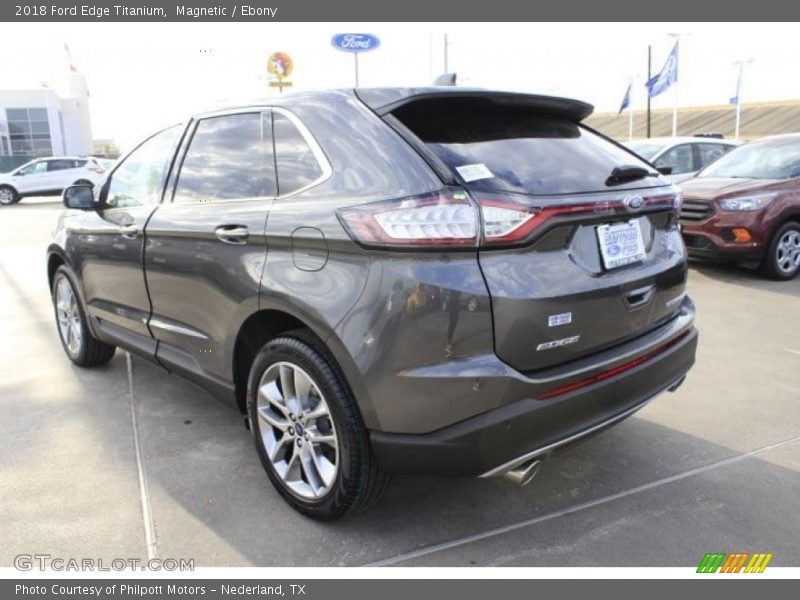 Magnetic / Ebony 2018 Ford Edge Titanium