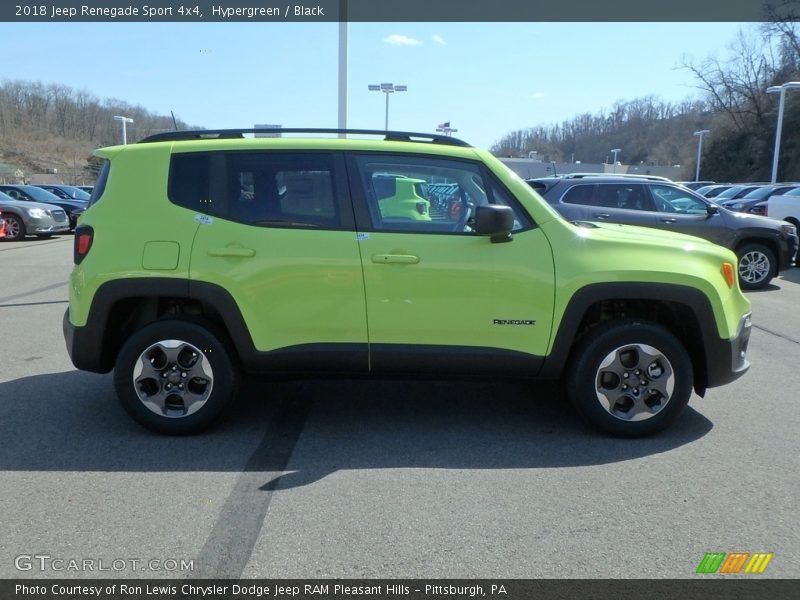 Hypergreen / Black 2018 Jeep Renegade Sport 4x4