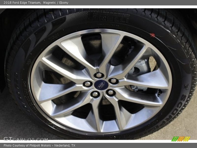 Magnetic / Ebony 2018 Ford Edge Titanium