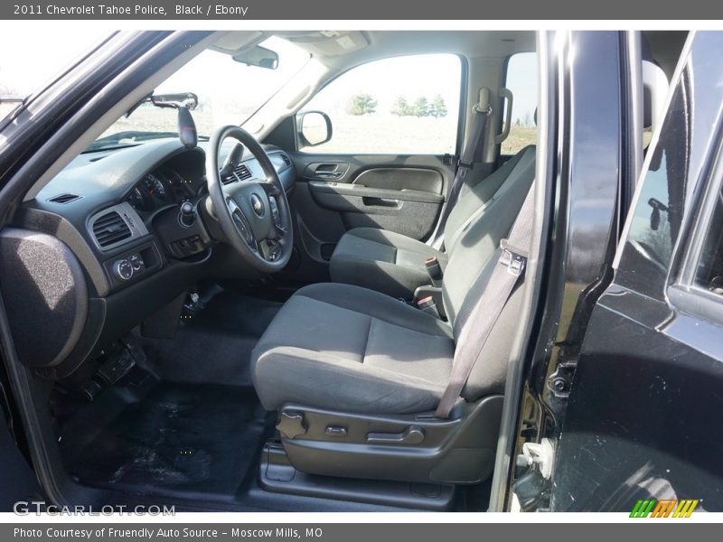 Front Seat of 2011 Tahoe Police