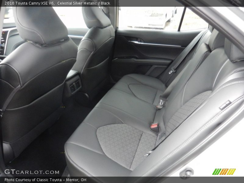 Celestial Silver Metallic / Black 2018 Toyota Camry XSE V6