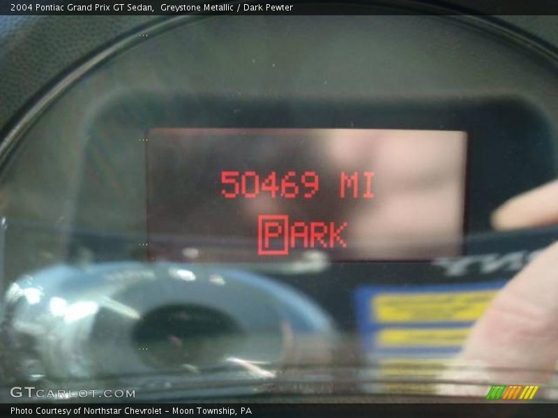 Greystone Metallic / Dark Pewter 2004 Pontiac Grand Prix GT Sedan